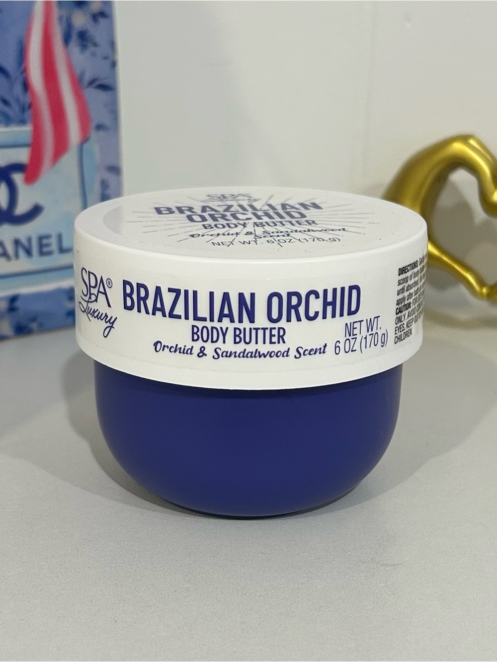 Spa Luxury Brazilian Orchid Body Butter - Blue